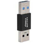 Sunydog Adattatore USB A Maschio A USB Maschio Ricarica Rapida Leggero per Dispositivi Mobili e Trasferimento File Semplice Lega di Alluminio 0,3 Once