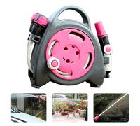 Sunydog Avvolgitubo Tubo Resistente, Blocco Automatico Portatile da 37,7 Piedi per Pulizia, Animali Domestici, ABS, 11,5 M/37,7 Piedi (Connettore per tubi UE)