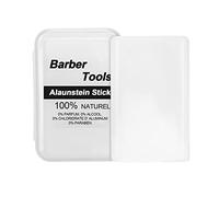 Sunydog Blocco di allume, accessorio da barba in pietra di allume 100% naturale, inodore, deodorante dopobarba alternativa lenisce la pelle dopo la rasatura articolo da barbiere per donne e uomini