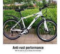 Sunydog Bullone del Filo del Gambo dell'auricolare in Bici in Titanio 30/35/40/50 Accessorio a Vite Lunghe - qualità Premium, Resistente (M6X35 Stigma 1pcs/Scatola)