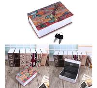 Sunydog Cassetta di Sicurezza per Libri, Portatile, Robusta Struttura in Metallo, Luogo Nascosto Dove Riporre Contanti, Gioielli e Oggetti di Valore con Serratura (Tipo 2)