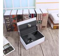 Sunydog Cassetta di Sicurezza per Libri, Portatile, Robusta Struttura in Metallo, Luogo Nascosto Dove Riporre Contanti, Gioielli e Oggetti di Valore con Serratura (Tipologia Torre Pendente Pisa)