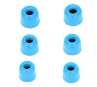 Sunydog Cuscinetti di Ricambio per Auricolari 6 Pezzi di Memory Foam per la Riduzione del Rumore una vestibilità Comoda Durante lo Sport e i Viaggi (Blu)