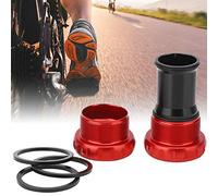 Sunydog Cuscinetto in Ceramica, Bici da Staffa Inferiore del Filo BB, Telaio da 68-73 Mm, Accessorio per Mountain Bike Leggero in Lega di Alluminio, Rosso (#2)