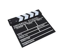 Sunydog Direttore di Legno Scene Clapper Board Movie Film Cut Prop Version English Sticks Home