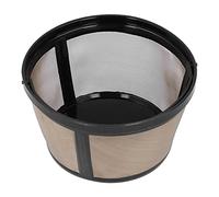 Sunydog Filtro del caffè Riutilizzabile, Filtro per Macchine da caffè in Acciaio Inossidabile con Manico, Facile da Pulire, Buona permeabilità all'Acqua, Compatibile per Le Macchine da