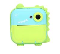 Sunydog Fotocamera Digitale per Bambini con Stampa Istantanea HD e Funzioni Ai per Bambini Dai 3 Ai 14 Anni, Set Completo (Verde+Blu)