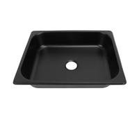 Sunydog Lavello da Incasso per Cucina, 325 X 265 65mm RV Acciaio | Apparecchi a barra efficientiLavello con guarnizione in gomma con uscita da 40 mm Vaschetta singola sottotop per lavaggio