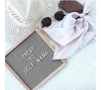 Sunydog LETTERE in Feltro LETTERE Creative Room DECORATIVE SEGGI SET DI LEGNO DI LEGNO DIY (#2)