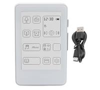 Sunydog Lettore MP3 Schermo a Inchiostro da 2,7 Pollici Suono HiFi Tipo C Ricarica Libro Elettronico 5.0 per Viaggio Portatile Bianco