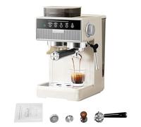 Sunydog Macchina da caffè, Macinazione e Preparazione Efficienti per Uso Domestico, 20 Bar, Semiautomatica, Freddo, Caldo, con capacità di 1,8 Litri (Spina europea)