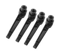 Sunydog Moglie di Fissaggio, Spazio a Leva Limitato Manopoli 4 Pcs per Imballaggio in Metallo, Lavorazione del Legno (Discussione interna M12 (lunghezza della maniglia)