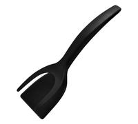 Sunydog Pinze a Spatola con Impugnatura e Vibrazione Premium per Frittata, Bistecca, Uova di Pesce, Design Ergonomico, Verde Menta, 12,2 Pollici, Strumento per Cuocere e Servire (Nera)