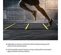 Sunydog Scala del Calcio, Scala per Saltare in Fitness, Pioli, Cinghie Robuste, Migliora i Muscoli Adatti
