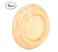 Sunydog Set di Cuscinetti per Pianoforti, Eva Anti -skid Che Assorbono le Tazze in Posizione Verticale, (Colore di legno)
