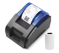 Sunydog Stampante per ricevute termica portatile da 58 mm USB+BT 203DPI Compatibile con sistemi Windows/Linux/Mac/Android/iOS Supporto di stampa ad alta velocità Comando