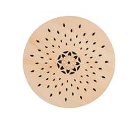 Sunydog Tamburo a Mano Tamburo Ad Acqua in Legno di Pioppo e bambù, Suono Etereo Ideale per il Relax e la Meditazione, Suono Rilassante Dell'acqua, Forniture per Feste in Casa (Progettazione di