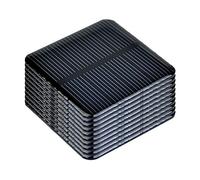 SUNYIMA 10 Pezzi Mini Pannelli Solari, 50mm x 50mm 2V 160mA Micro pannello solare cella Home DIY, Giocattoli