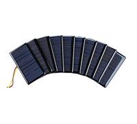 SUNYIMA Mini pannelli solari policristallini da 5V 60mA 68mm x 37mm per celle solari fai da te progetti giocattoli