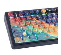 Sunzit PBT Starry Sky Custom Keycaps, 131 tasti Cherry Profile Side Print Dye-Sub Keycap Set con barra spaziatrice 6.5u per switch MX Tastiera meccanica da gioco