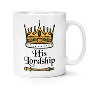 Suo di Lui Signoria Corona 284ml Tazza Royal Coronation King Charles Funny Papà