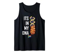 Suo nel Mio Dna Divertente Sud Africa Koeksister Braai Canotta