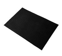 Suola resistente all'usura, 58 cm x 38 cm x 2,2 mm, strumento di riparazione delle scarpe, per uomo e donna (nero)
