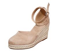 Suola Zeppa Alta Ammortizzata Slancia La Figura Stile Boho Mediterraneo