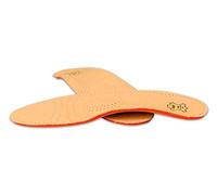 Suole Ortopediche Solette per Scarpe con Supporto agli Archi del Piede Fatte inVera Pelle e Memory Foam, Kaps Pecari Relax Assorbimento Urti, Tutte le Taglie (42 EUR)