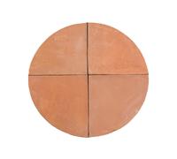 Suolo per forno tondo tipologia biscotto di sorrento 105 x 5 cm