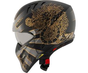 Suomy Armor Dragon Casco Jet, Grigio opaco, Taglia M (57/58)