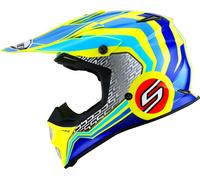 Suomy MX Speed Pro Forward, croce casco Mips XS male Blu/Azzurro/Giallo Fluo/Rosso