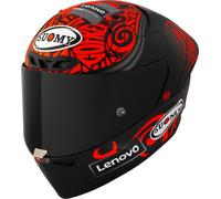Suomy S1-XR GP Bagnaia Replica 2024 Casco, nero-rosso, taglia M per maschi