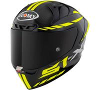 Suomy S1-XR GP Carbon Hypersonic, casco integrale S male Nero/Giallo Fluo