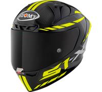 Suomy S1-XR GP Carbon Hypersonic E06 Casco, nero/giallo, Taglia XS (53/54)