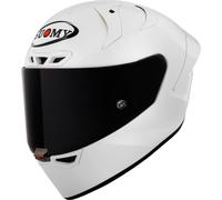 Suomy S1-XR GP Plain FIM E06 Elmetto, Bianco, Taglia S (55/56)