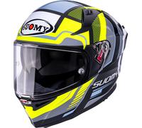 Suomy Speedstar 2 Parallax, casco integrale M female Nero/Giallo Fluo/Grigio/Bianco