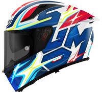 Suomy Speedstar 2 Twostars, casco integrale M female Bianco/Blu/Rosso