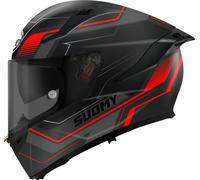 Suomy Speedstar 2 Visual, casco integrale XS female Nero/Grigio Scuro/Rosso