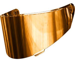 Suomy Speedstar/Stellar/TX-Pro/Track-1, scudo specchiato male Oro A Specchio