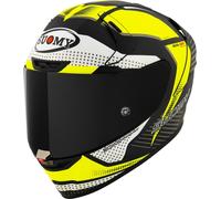 Suomy SR-GP Evo Airspeed Casco, bianco-giallo, taglia S per maschi