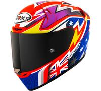 Suomy SR-GP EVO Legacy, casco integrale L male Rosso/Blu/Giallo/Lilla