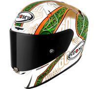 Suomy SR-GP Hickman Replica Casco, bianco-verde, taglia S per maschi