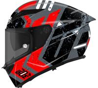 Suomy Stellar 2 Entropy Casco, Red Matt, Taglia XXL (63)
