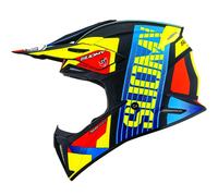 Casco Cross Suomy X-Wing Amped Nero/Blu ChiaroXS Nero,Blu Chiaro