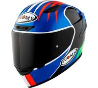 Suomy Track-1 Pecco Mugello 2022, casco integrale M male Nero/Blu/Verde/Rosso
