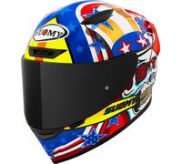 Suomy Track-1 Riot Casco, multicolore, taglia XL per maschi