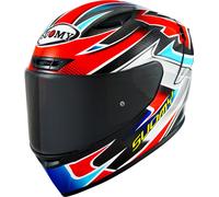 Suomy TX-Pro Flat Out, casco integrale L male Nero/Rosso/Argento/Blu