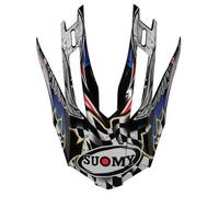 Suomy Visière Alpha Skull Red