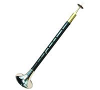 suona Flauto Folk Professionale In Materiale Ebano Per Principianti Suona Ciotola In Ottone (Color : D key)